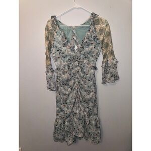 Sugar Lips‎ Floral Long Sleeve Dress